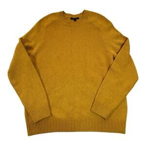 Banana Republic Mustard Crewneck Sweater SZ XL